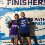 Michelle and Colm at the Thames Path Challenge