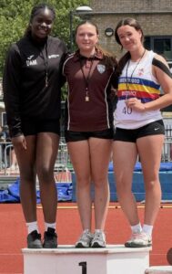 Photo - Lydia Davey - Essex Schools AA Champion - U15 Girls Hammer - 37.63m