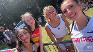 Photo - Martha May with Mollie Caudery