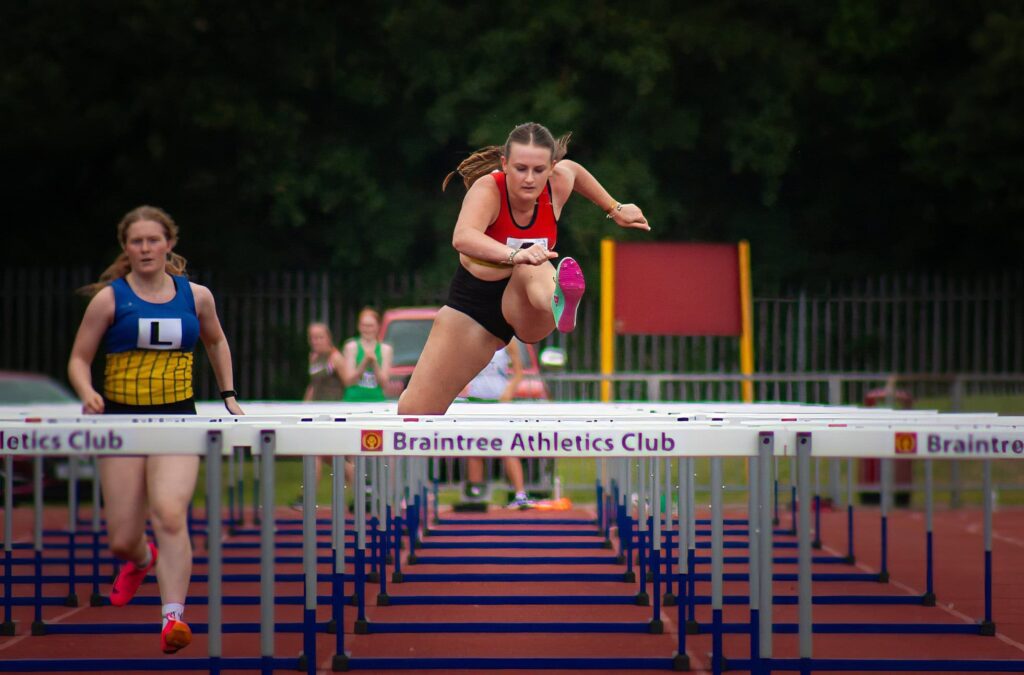 Photo - Braintree & District AC hurdler